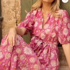 NEW Pink Oliphant Maxi Dress XXS